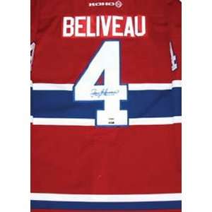  Jean Beliveau Memorabilia Signed Montreal Canadiens 