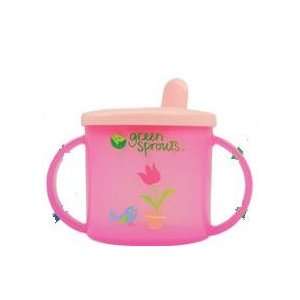  Green Sprouts BPA FREE 6.5 Oz Sippy Cup  Pink Baby