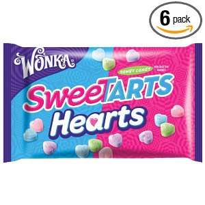 Wonka Sweetarts Valentines Hearts, 14 Ounce Bags (Pack of 6)  
