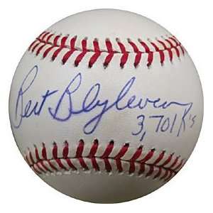  Bert Blyleven Autographed/Signed Off Condition Baseball 