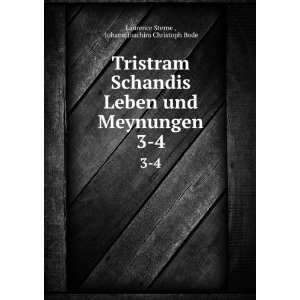   Meynungen. 3 4 Johann Joachim Christoph Bode Laurence Sterne  Books