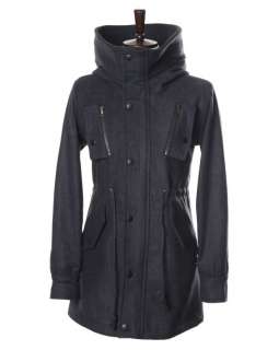 New Mens Korea Style Wool Slim Fit Winter Hood Long Jacket Coat Black 