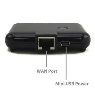   Mini Travel Wireless N 802.11n WiFi WLAN Network Router/Client Adapter