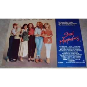  Steel Magnolias   Original Movie Poster   Julia Roberts 