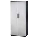Door Tall Metal (Steel) Garage Storage Cabinet   3 shelves  
