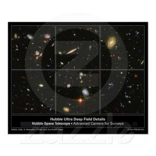 Hubble Ultra Deep Field NASA Poster 44x35  