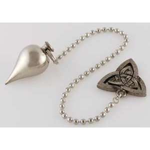  Silver W/ Triquetra Pendulum 