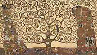 50x29 Tree of Life Stoclet Frieze Gustav Klimt Canvas  
