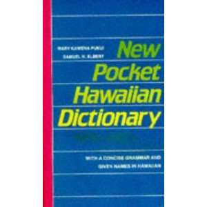   and Given Names in Hawaiian [Paperback] Samuel H. Elbert Books