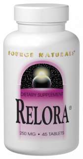 Relora 250mg by Source Naturals   45 Tablets  