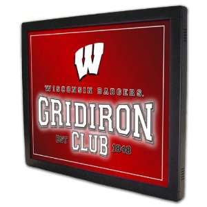   Wisconsin Badgers Gridiron Club Backlit Team Panel