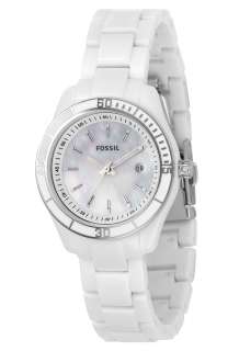 Fossil Stella Mini White Mother Of Pearl Womens Watch ES2544  