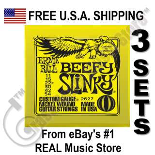 Ernie Ball® Beefy Slinky Electric Guitar Strings 2627  