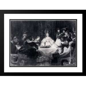  Samson Posing The Riddle At His Wedding Feast 20x23 Framed 