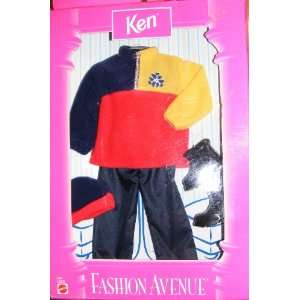  Barbie Ken Fashion Avenue Winter Outfit 1998 Toys & Games