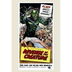  Revenge of the Creature (1955) 27 x 40 Movie Poster Style 