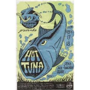 Hot Tuna Fox Boulder Concert Poster