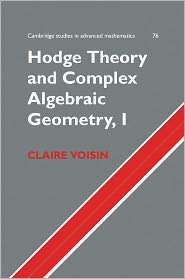   Volume 1, (0521718015), Claire Voisin, Textbooks   