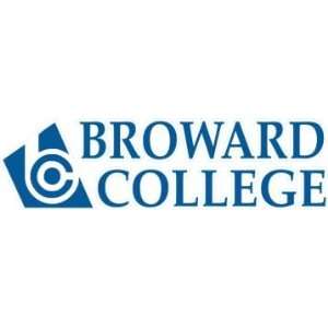  Broward College Decal Size B   10 x 2.8 Sports 