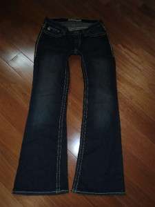 Buckle Big Star Maddie Mid Rise Stretch Dark Wash Bootcut Jeans 27x29 