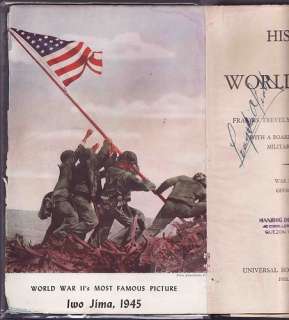 1945 HISTORY OF WORLD WAR II Francis Trevelyan Miller  