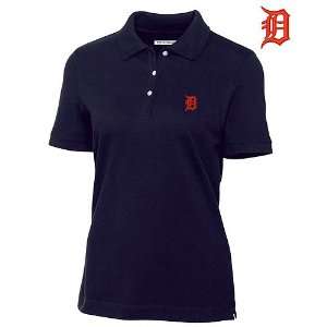  Detroit Tigers Womens Ace Polo by Cutter & Buck Sports 