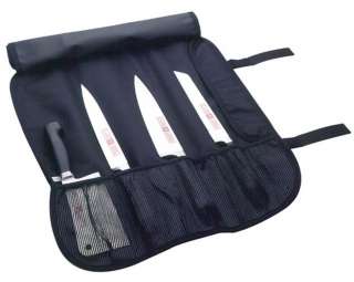 Henckels 7 Knife Slot Roll Bag Case Cooks Culinary Student Knives 
