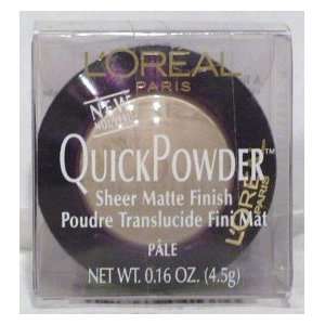  LOreal QuickPowder Sheer Quick Powder Matte Finish ~ Sand 