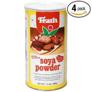 Fearn Soya Powder, 1.5 Pound Canisters Grocery & Gourmet Food