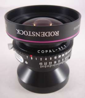 Rodenstock Apo Sironar Digital 55mm f4.5 Copal 0 Lens Shutter with 