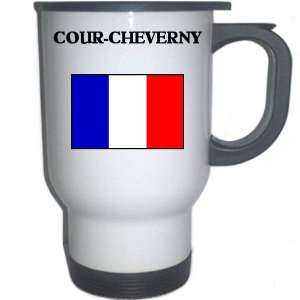  France   COUR CHEVERNY White Stainless Steel Mug 