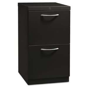     Flagship Mobile File/File Pedestal, Arch Pull, 19 7/8d, Charcoal
