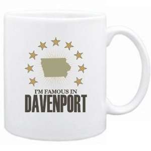  New  I Am Famous In Davenport  Iowa Mug Usa City