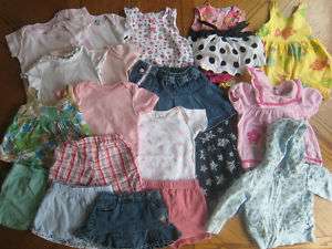 18 month Girl Summer Clothes Lot 10 Outfits ++ dress romper skirt top 