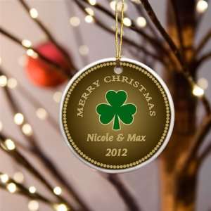  Personalized Irish Holiday Ornaments