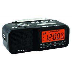 Midland WR11 AM/FM Clock Radio with NOAA All Hazard Weather Alert  2 