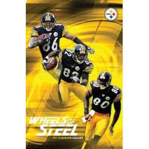   Steelers Collage (Ward/Burress/Randle El) Poster 3242