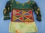 Mola Blouse Kuna Tribe of San Blas Art Textile Quilt Panama 48886 