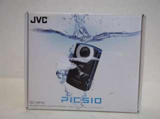 JVC Picsio GC WP10 NEWEST VERSION Waterproof Pocket Video Camera Blue 