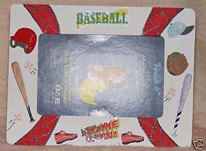 Baseball 4x6 picture Frame Sports Handmade crafts  
