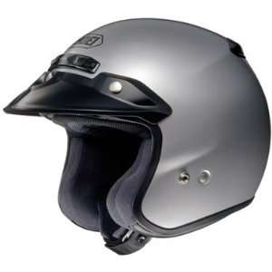   Shoei RJ Platinum R Motorcycle Helmet Light Silver X Small Automotive