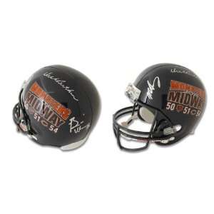 Butkus Urlacher & Singletary Signed Replica Helmet  Sports 