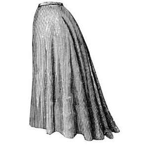  1893 New Bell Skirt Pattern 