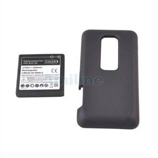   Battery + Cover For Sprint HTC EVO 3D (Acctronics) by Acctronics