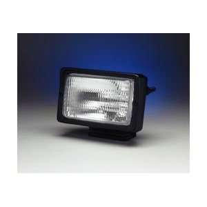 57 Series Flood Light 5 in. x 7 in. Rectangle Clear Lens Black Plastic 
