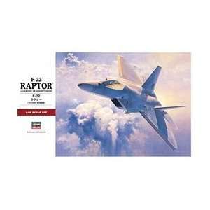  07245 F 22 Raptor Jet Fighter By Hasegawa Models Toys 