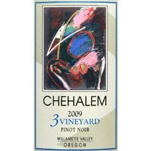  2009 Chehalem Pinot Noir Willamette Valley 3 Vineyard 375 