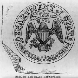  Seal of Department of State,BJ Lossing,Washington,DC