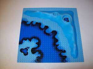 Lego Raised Blue Baseplate Base 6190 32x32 10x 10  