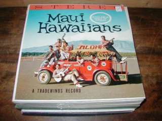 Collection of All Hawaiian 33 1/3 LP Records 28 Count Ho Apaka Hilo 